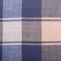 Blue Plaid Pattern Wool Scarf