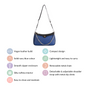 Blue Shoulder Bag For Women