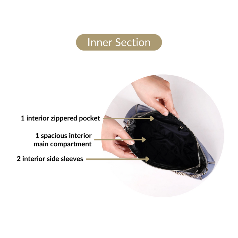 Blue Shoulder Bag For Women