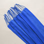 Blue Soft Woollen Scarf With Fringes