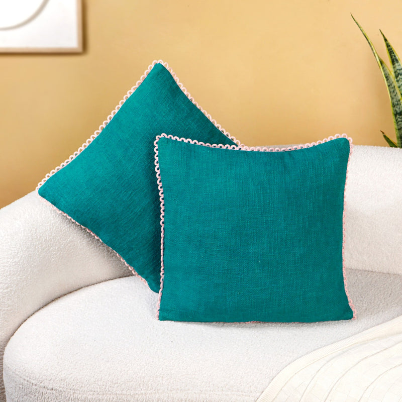 Bluebell Blush Cushion Covers Set Of 2