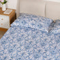 Bluemist King Size Pure Cotton Bedsheet Set 275x275cm