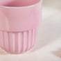 Blush Pink Ceramic Stackable Cup Set Of 4 280ml