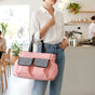 Blush Bloom Carry All Canvas Tote Bag