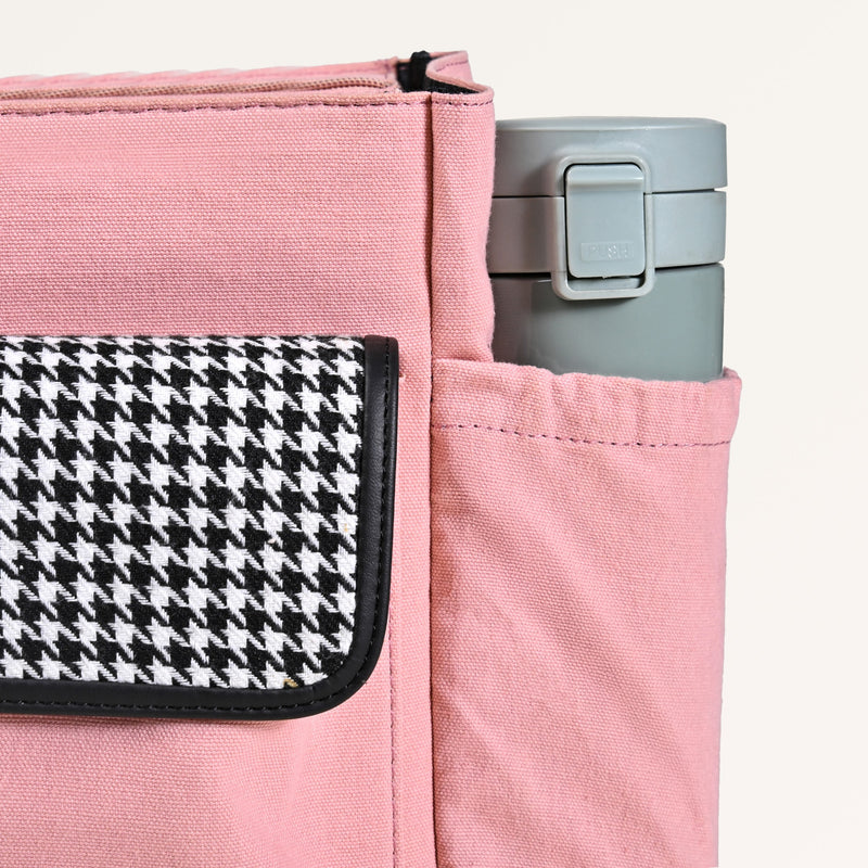 Blush Bloom Carry All Canvas Tote Bag