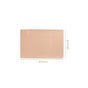 Blush Peach Embossed Table Mat Set Of 6