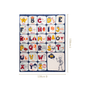 Body Anatomy And Alphabet Kids Throw 158x138cm