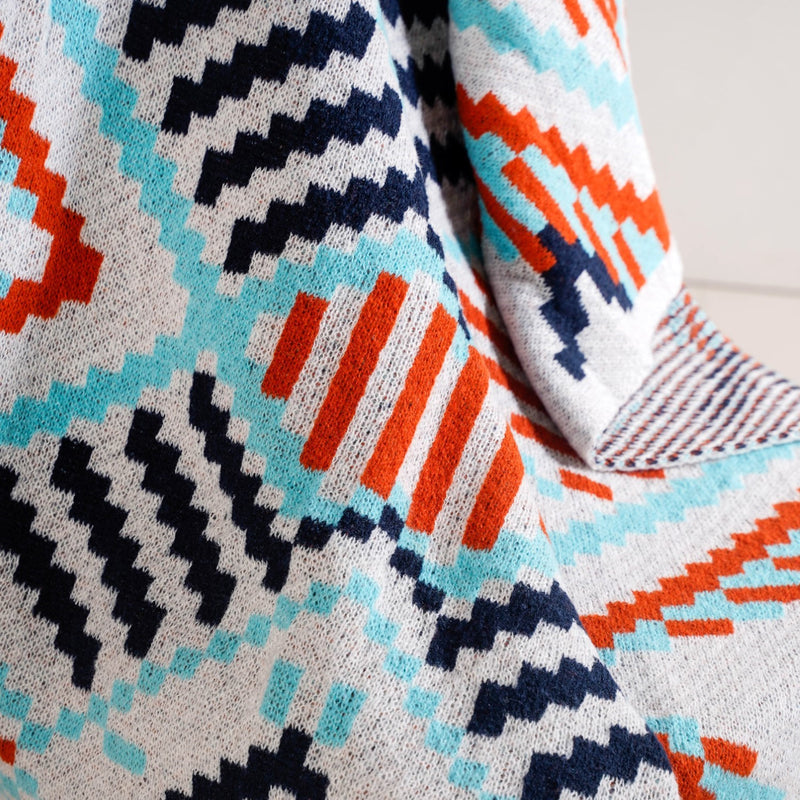 Boho Print Cosy Couch Throw