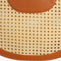 Boho Rattan Tan Basket Handbag