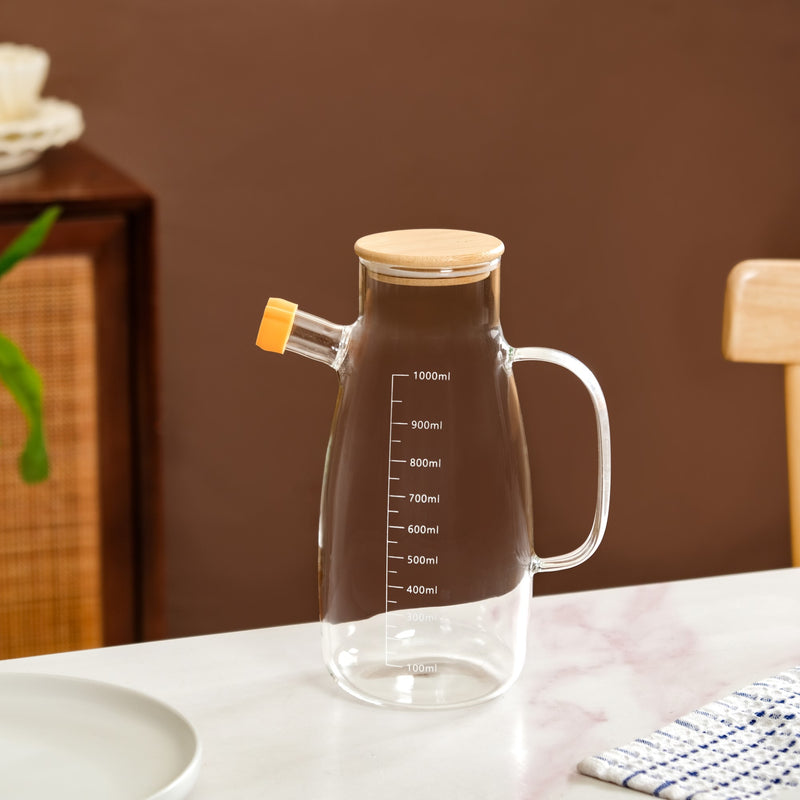 Borosilicate Glass Jar 1000ml