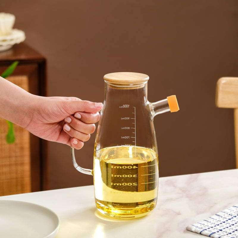 Borosilicate Glass Jar 1000ml