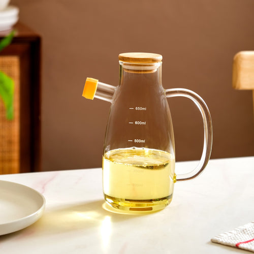 Borosilicate Glass Oil Dispenser 650ml