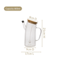 Borosilicate Glass Oil Jar 800ml