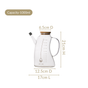 Borosilicate Glass Oil Pot 1000ml