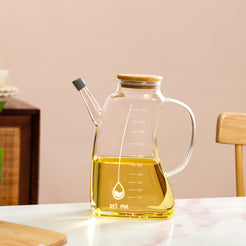 Borosilicate Glass Oil Pot 1000ml