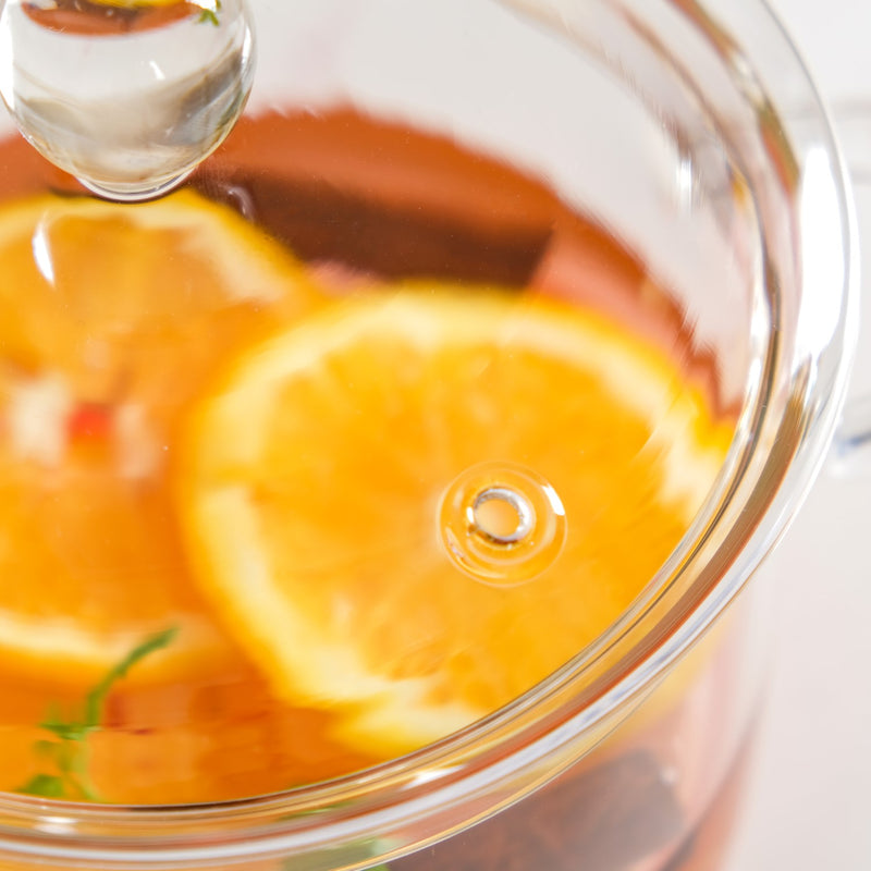 Borosilicate Glass Stovetop Cooking Pot 1750ml