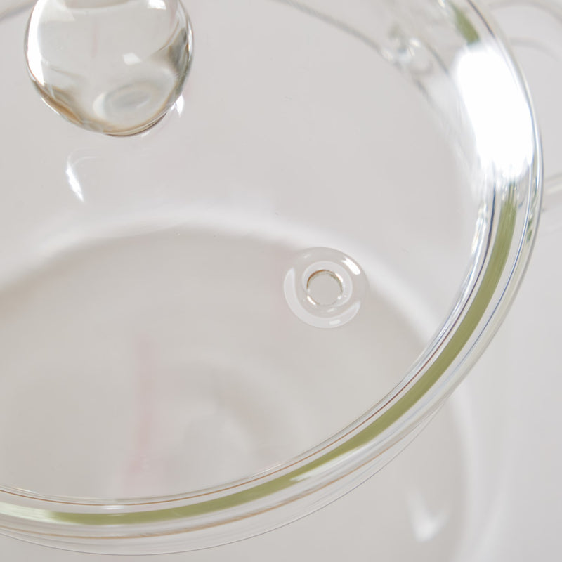 Borosilicate Glass Stovetop Cooking Pot 1750ml