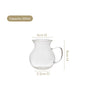 Borosilicate Milk And Creamer Pots Set Of 4 200ml