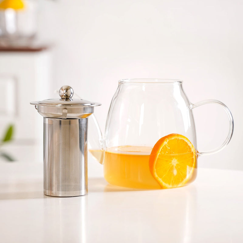 Borosilicate Transparent Teapot 1000ml