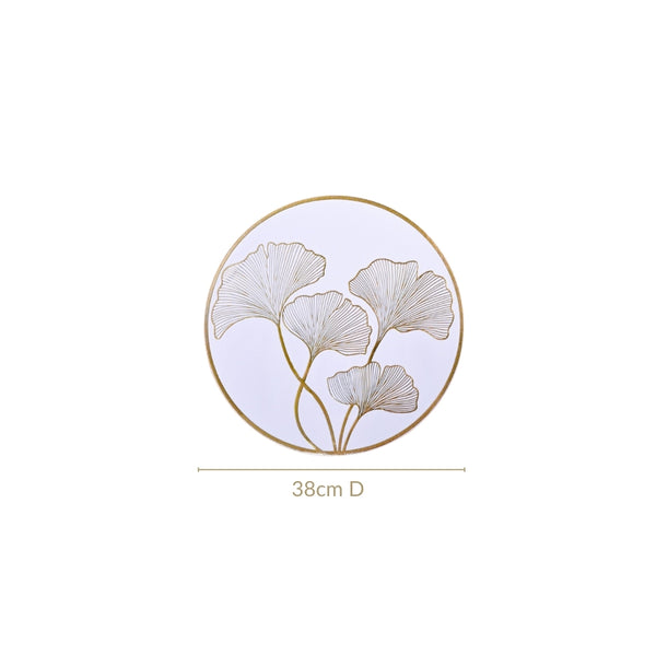 Botanical Gold Placemats Set Of 6
