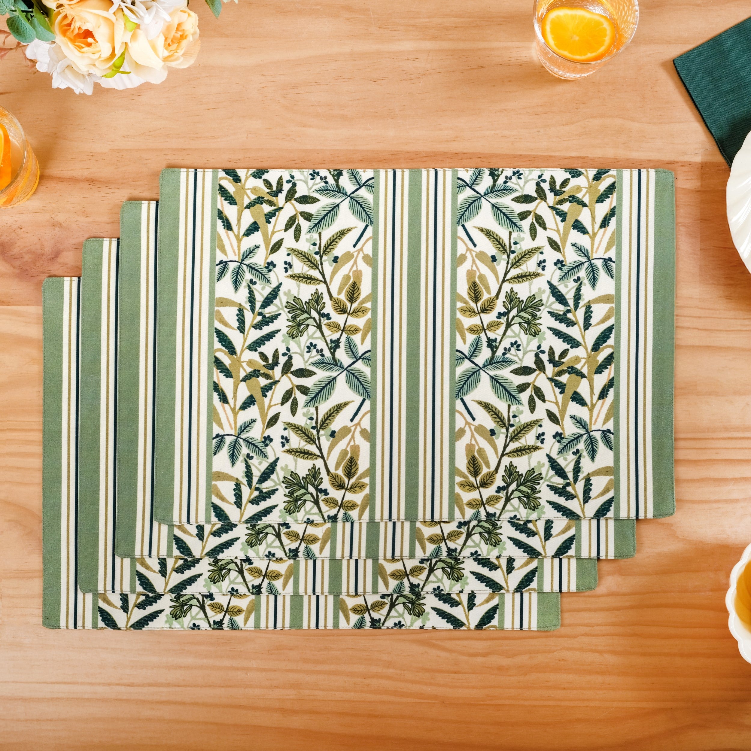Botanica Cotton Placemat Set Of 4