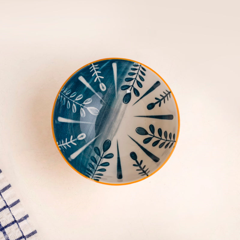 Botanical Mediterranean Bowl Set Of 4 300ml