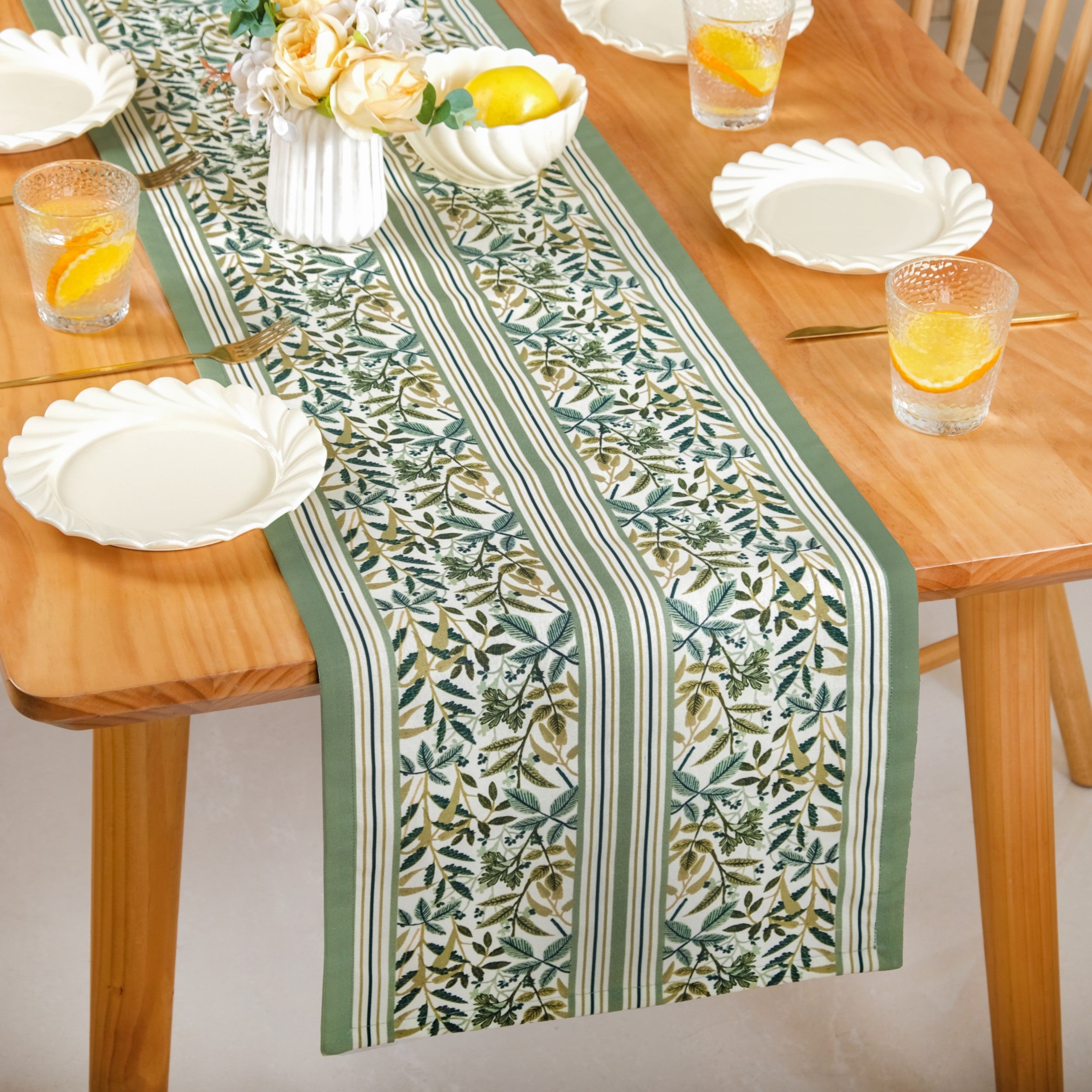 Botanica Cotton 8 Seater Runner 264x35cm