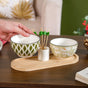 Bowl Tray And Toothpick Holder Set Of 5