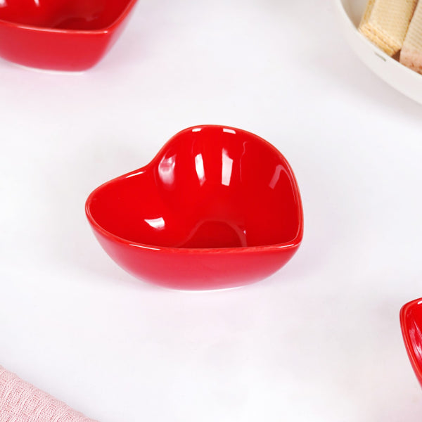 Heart Shaped Bowls Set of 6