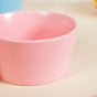 Bowl With Wooden Handle - Serving bowl, bowl with handle, ceramic bowl with handle, pink bowl