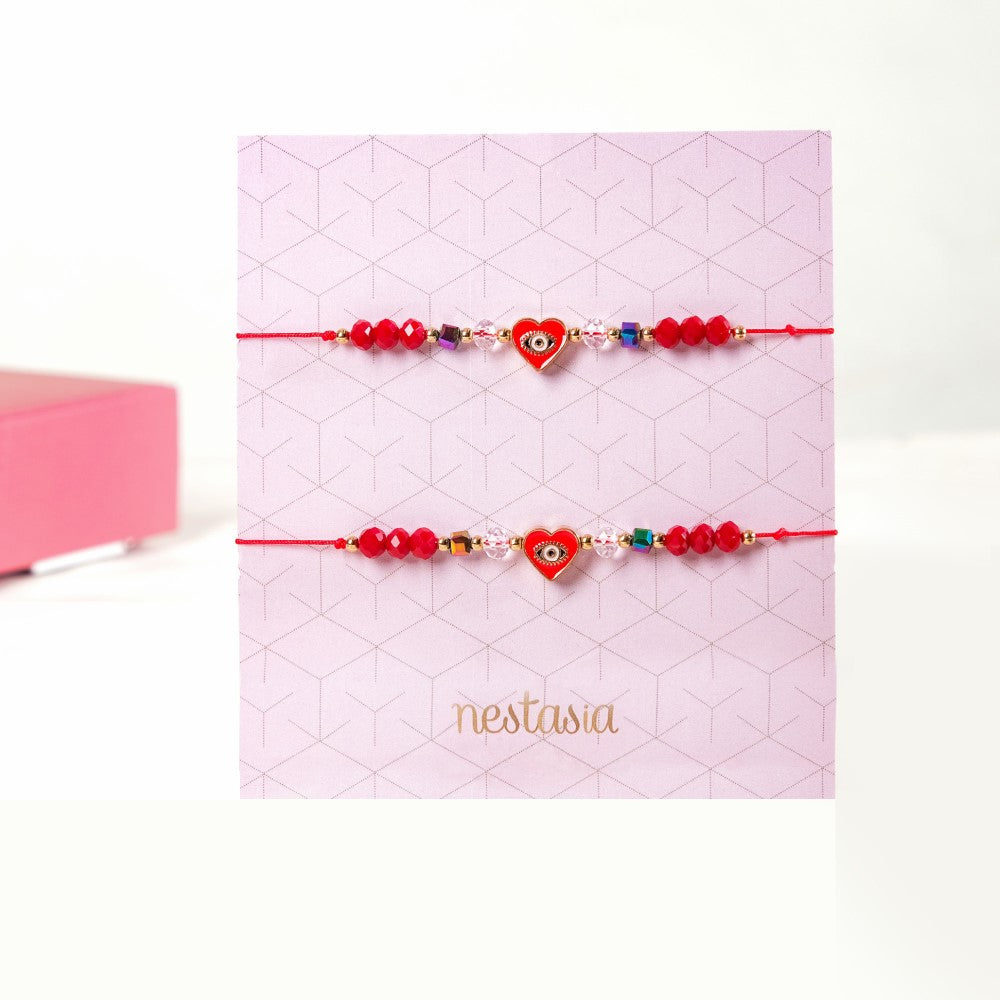 Red Divine Hamsa Protective Bracelet