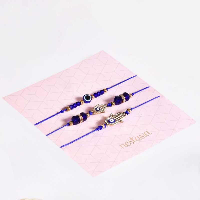 Protective Evil Eye Trio Bracelet Set Of 3