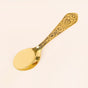 Brass Hammered Masala Dani With Spoon Set Of 10