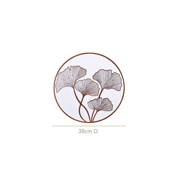 Bronze Ginkgo Table Mats Set Of 6
