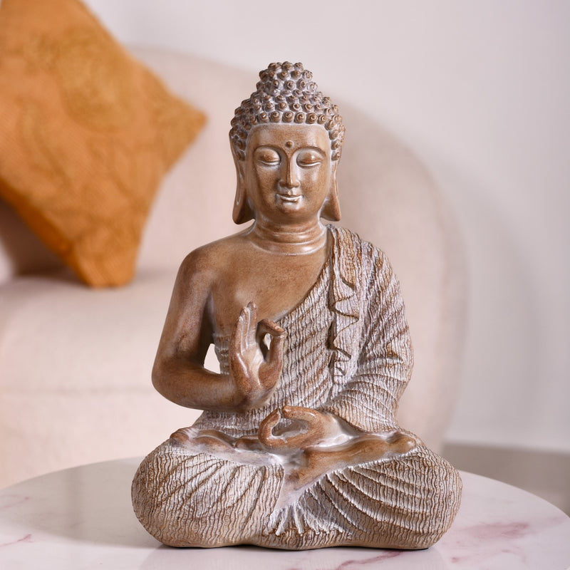 Meditating Buddha Mudra Showpiece For Home Decor