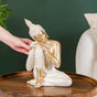 Serene Buddha Idol Showpiece For Home Decor Gold