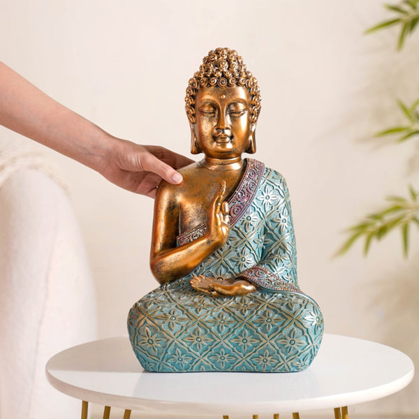 Sitting Buddha Statue For Home Decor