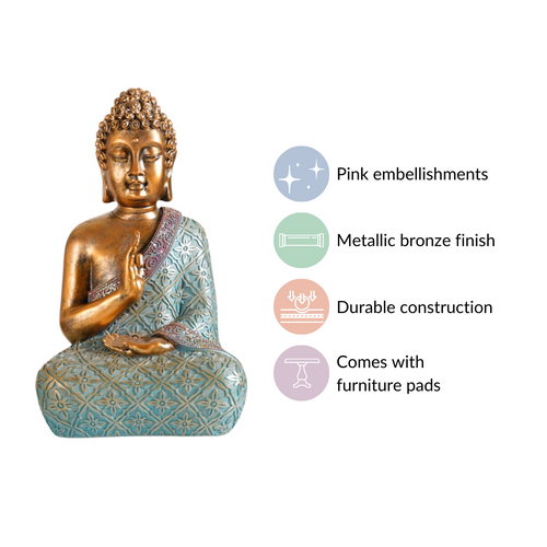 Sitting Buddha Statue For Home Decor