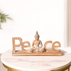 Buddha Peace Zen Showpiece - buddha showpiece, buddha, resin showpiece, buddha statue