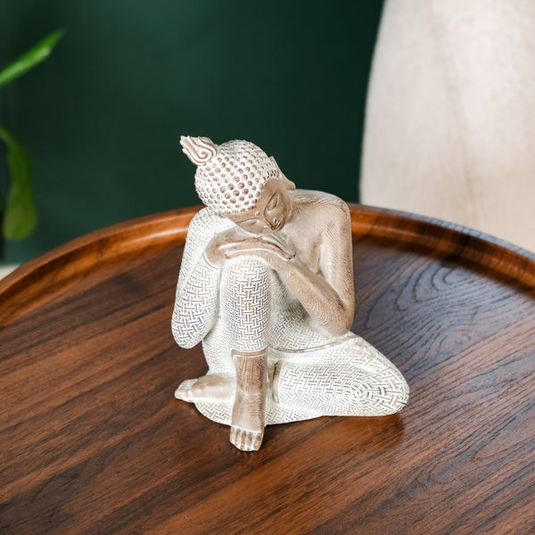 Buddha Idol Showpiece For Home Decor 8 Inch