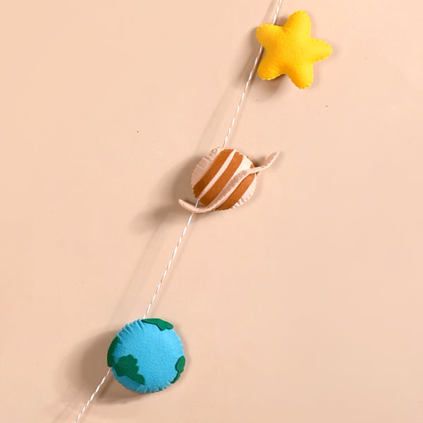 Outer Space Bunting For Kids Room Decor