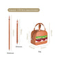 Burger Lunch Bag For Kids