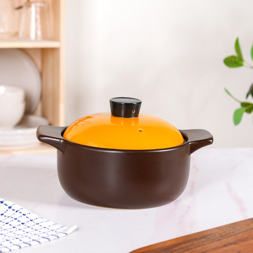 Burnt Honey Japanese Cooking Pot 2000ml