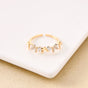 Butterfly Dainty Adjustable Gold Ring