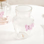 Butterfly Borosilicate Tumbler With Straw Set Of 2 500ml