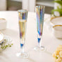 Tall Iridescent Champagne Glass Set Of 2 180ml