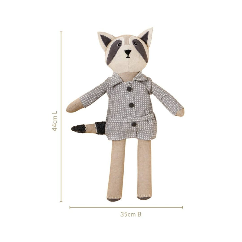 Miss Raccoon Stuffed Animal For Kids