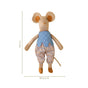 Country Mouse Fur Free Cotton Stuffed Toy