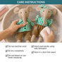 Elephant Plushie Sustainable Stuffed Animal Pair