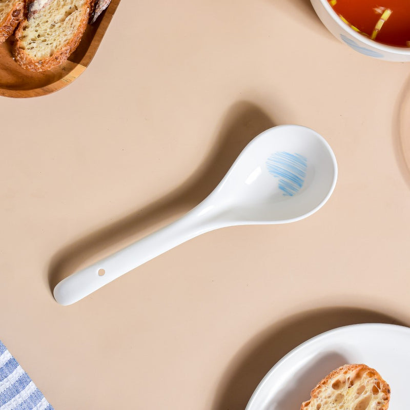 Blue Heart Serving Spoon